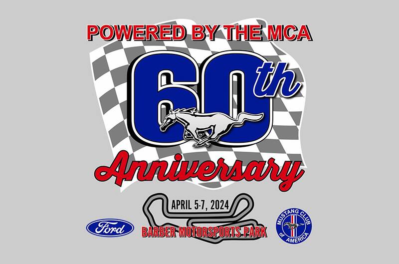 'Mustang 60th Anniversary' In Alabama Tops 2024 MCA National Show Schedule